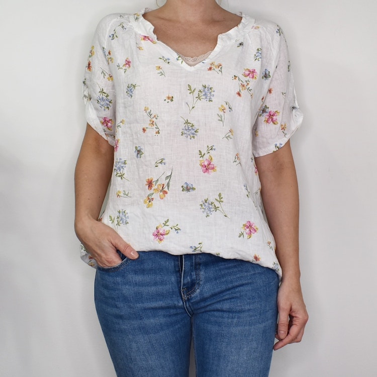 Linneblus Ella BLOMMIG - Stajl Agenturer