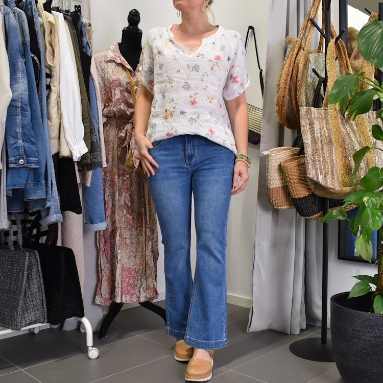 Linneblus Ella BLOMMIG - Stajl Agenturer