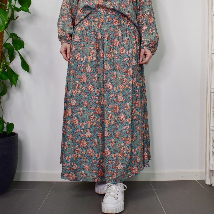 Kjol Nila MAGNOLIA BLUE - Stajl Agenturer