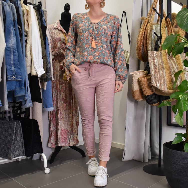 Blus Kenja MAGNOLIA BLUE - Stajl Agenturer