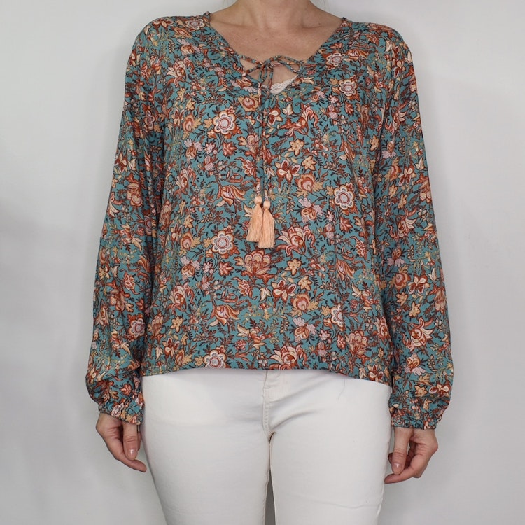 Blus Kenja MAGNOLIA BLUE - Stajl Agenturer