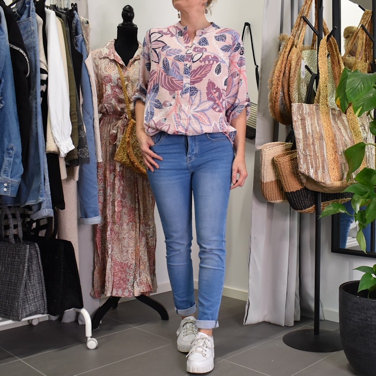 Jeans Jogger LJUS BLÅ - 3D Denim