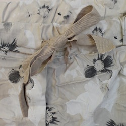 Stretchig Byxa Merilyn Blommig BEIGE - Marta du Chateau