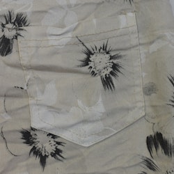 Stretchig Byxa Merilyn Blommig BEIGE - Marta du Chateau