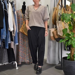 Byxa Baggy Sonya SVART - Marta du Chateau