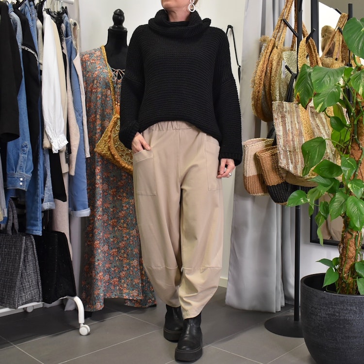 Byxa Baggy Sophie BEIGE - Marta du Chateau