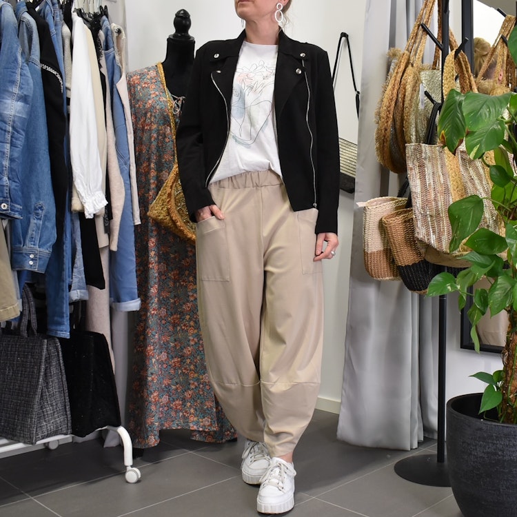 Byxa Baggy Sophie BEIGE - Marta du Chateau