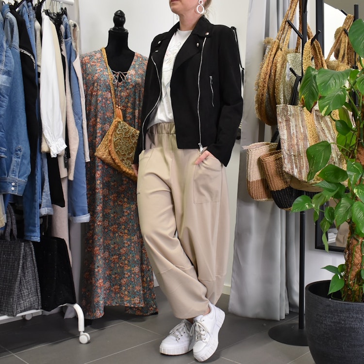 Byxa Baggy Sophie BEIGE - Marta du Chateau