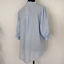 Bomullsblus Theresa SKY BLUE - Marta du Chateau