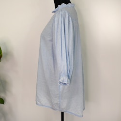 Bomullsblus Theresa SKY BLUE - Marta du Chateau