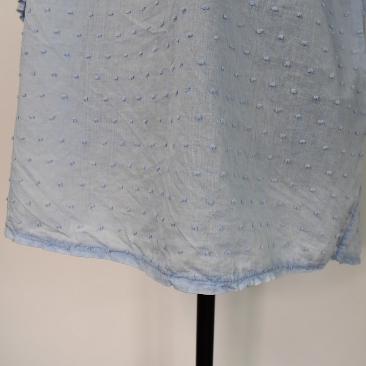 Bomullsblus Theresa SKY BLUE - Marta du Chateau