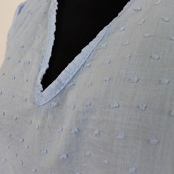Bomullsblus Theresa SKY BLUE - Marta du Chateau