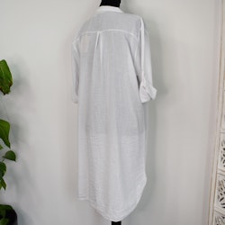 Bomullstunika Stripe VIT- Marta du Chateau
