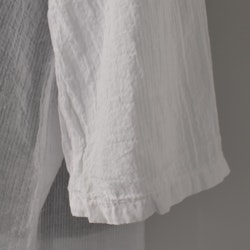 Bomullstunika Stripe VIT- Marta du Chateau
