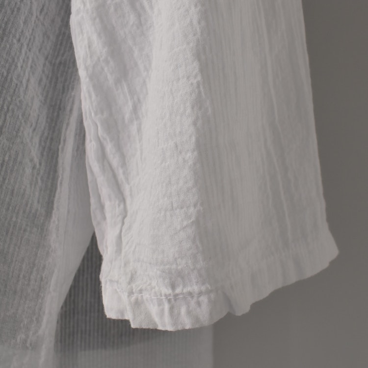 Bomullstunika Stripe VIT- Marta du Chateau