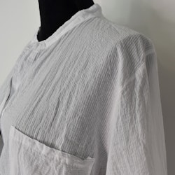 Bomullstunika Stripe VIT- Marta du Chateau