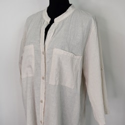 Bomullstunika Stripe BEIGE - Marta du Chateau