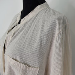 Bomullstunika Stripe BEIGE - Marta du Chateau
