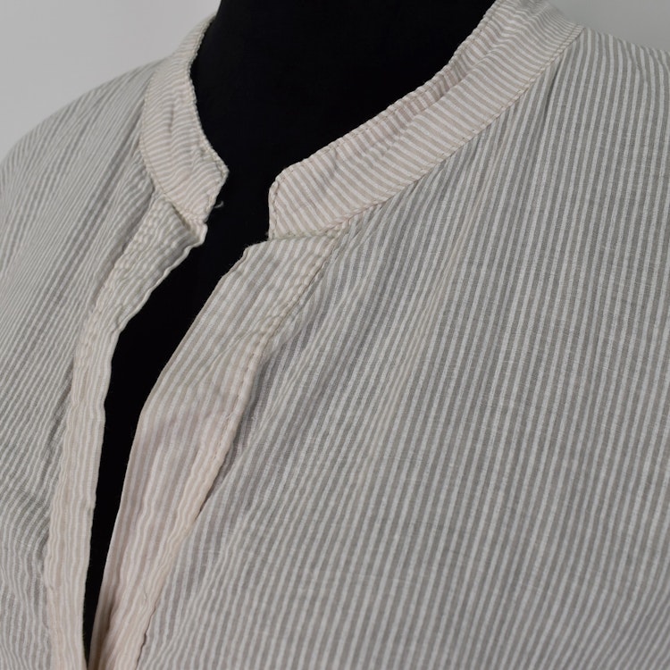 Bomullstunika Stripe BEIGE - Marta du Chateau