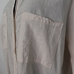 Bomullstunika Stripe BEIGE - Marta du Chateau