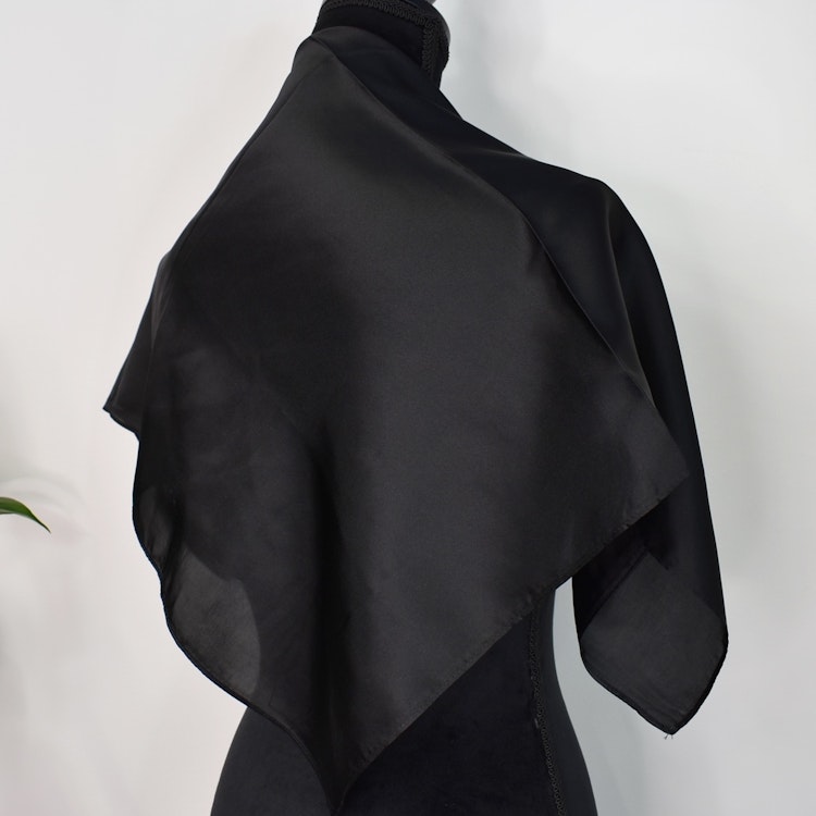 Scarf Kvadratisk SVART