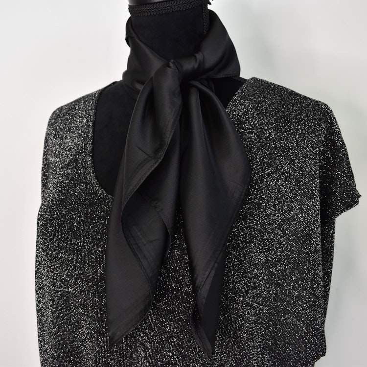 Scarf Kvadratisk SVART