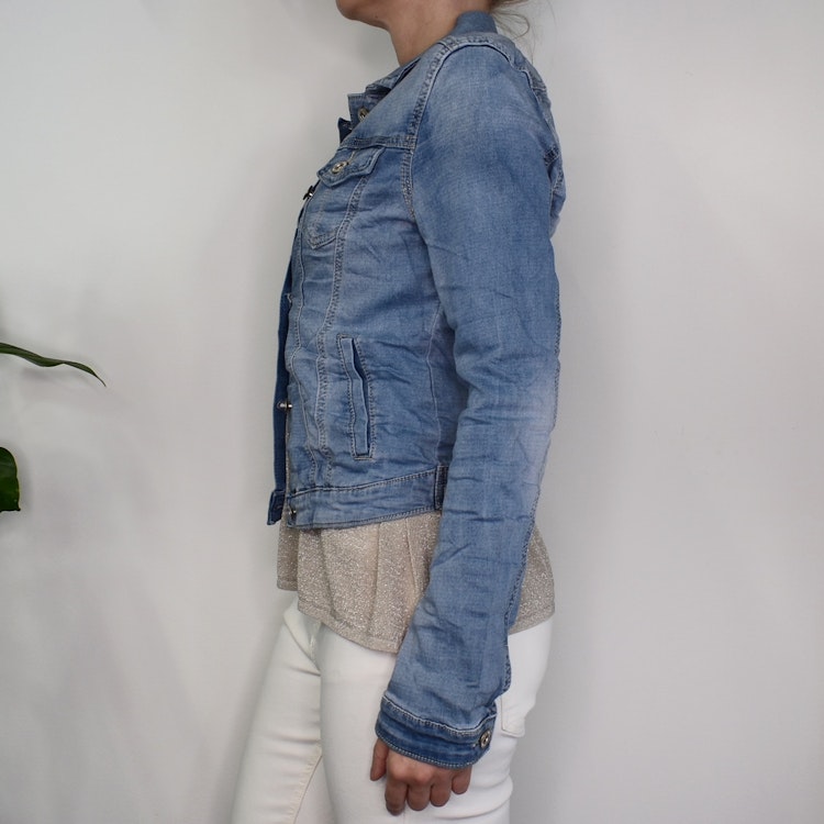 Jeansjacka Jogger LJUS BLÅ - Place du Jour