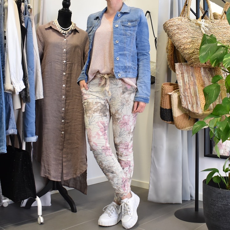Jeansjacka Jogger LJUS BLÅ - Place du Jour