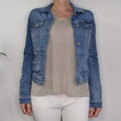 Jeansjacka Jogger LJUS BLÅ - Place du Jour