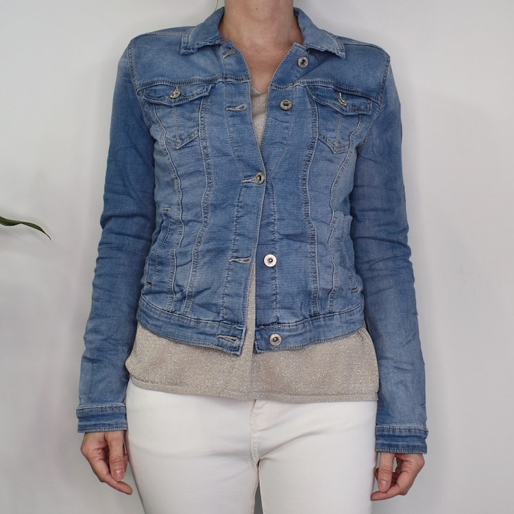 Jeansjacka Jogger LJUS BLÅ - Place du Jour