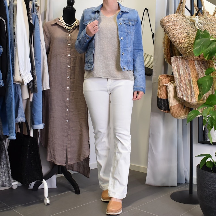 Jeansjacka Jogger LJUS BLÅ - Place du Jour