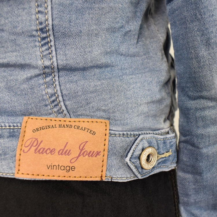 Jeansjacka Jogger LJUS BLÅ - Place du Jour