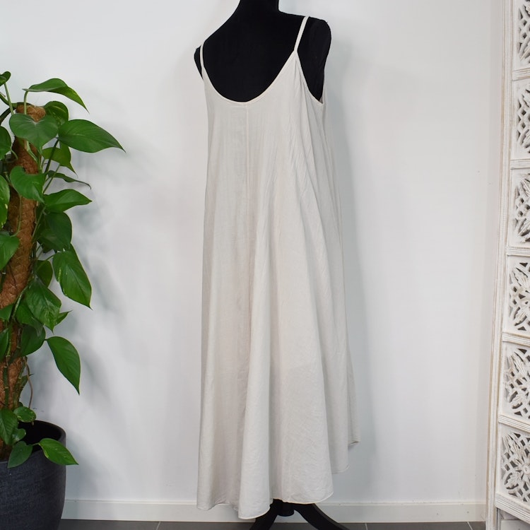 Klänning 2-delad BEIGE