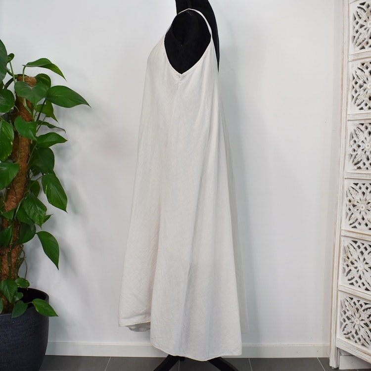Klänning 2-delad BEIGE