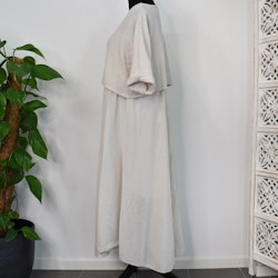 Klänning 2-delad BEIGE