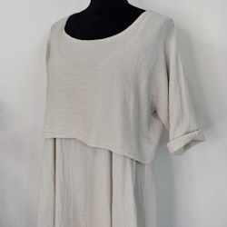 Klänning 2-delad BEIGE