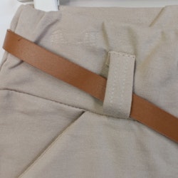 Leggings med Fickor och Skärp BEIGE