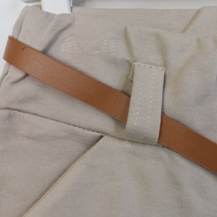 Leggings med Fickor och Skärp BEIGE