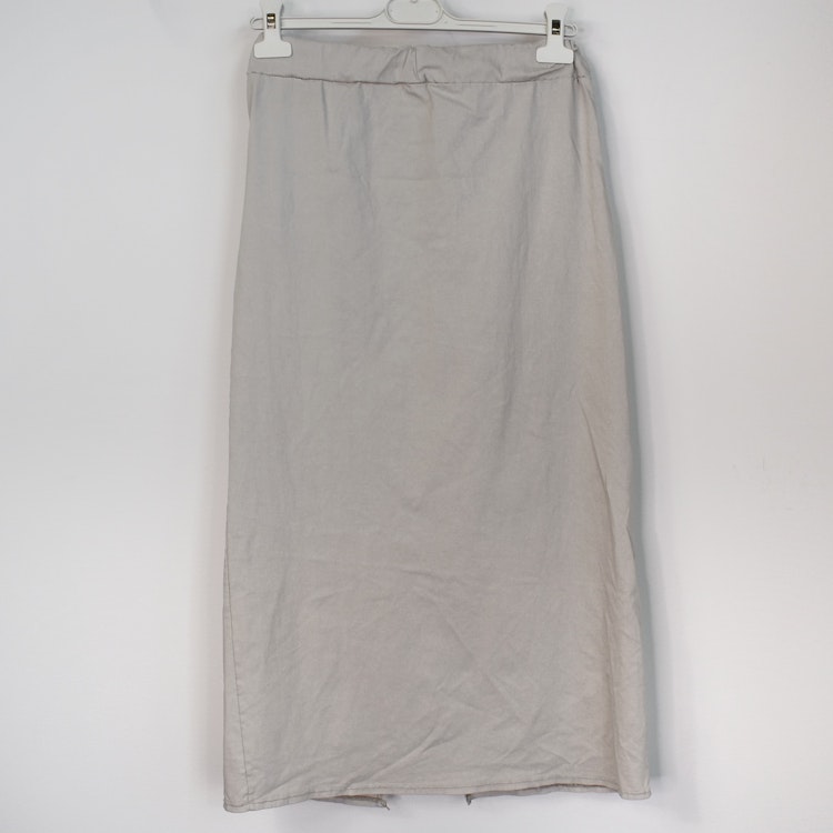 Kjol Lång Stretchig BEIGE