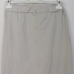 Kjol Lång Stretchig BEIGE