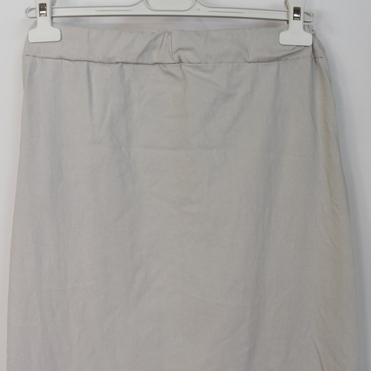 Kjol Lång Stretchig BEIGE