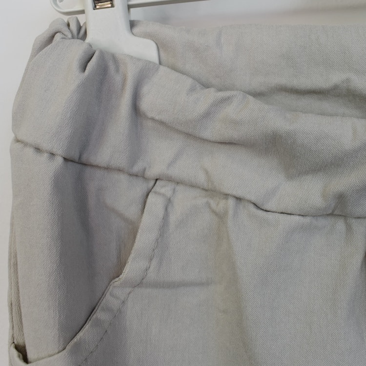 Kjol Lång Stretchig BEIGE