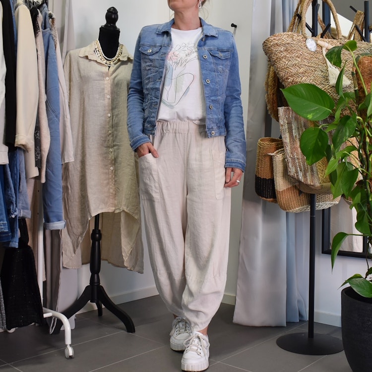 Byxa Baggy Maud SABBIA - Marta du Chateau