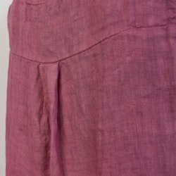 Linne/Ärmlös topp FUSCHIA