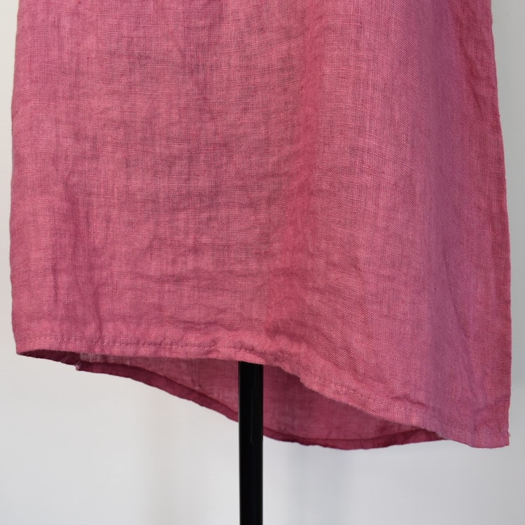 Linne/Ärmlös topp FUSCHIA