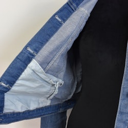 Jeansjacka med knappar BLÅ - Place du Jour