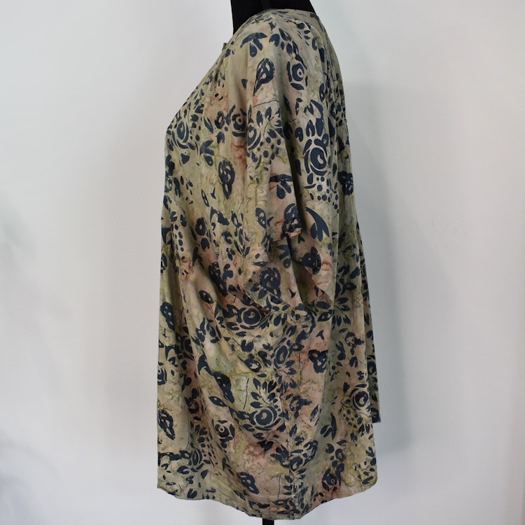 Topp Ibu Batik BROWN - Stajl Agenturer