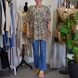 Topp Ibu Batik BROWN - Stajl Agenturer