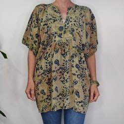 Topp Ibu Batik BROWN - Stajl Agenturer