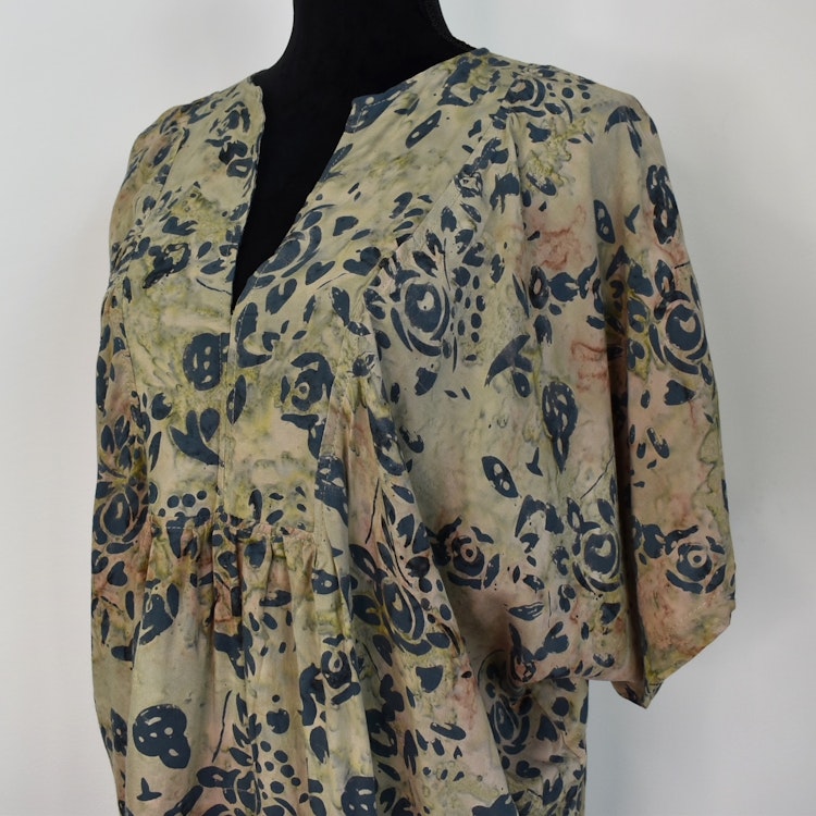 Topp Ibu Batik BROWN - Stajl Agenturer